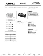 QRS0620T30 datasheet pdf Powerex Power Semiconductors