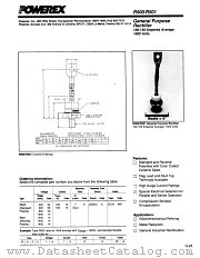 R5000810 datasheet pdf Powerex Power Semiconductors