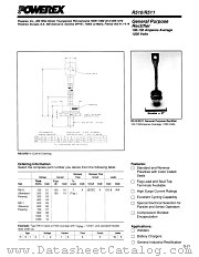 R5110215 datasheet pdf Powerex Power Semiconductors