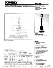 R6111225 datasheet pdf Powerex Power Semiconductors