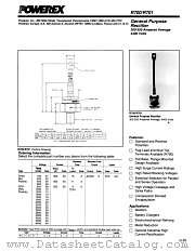 R7000403 datasheet pdf Powerex Power Semiconductors