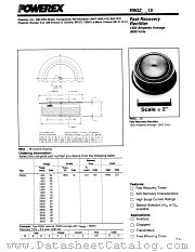 R9G22815 datasheet pdf Powerex Power Semiconductors
