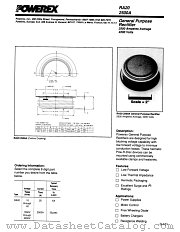 RA202500A datasheet pdf Powerex Power Semiconductors