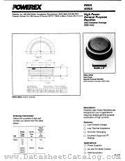 RBK84000A datasheet pdf Powerex Power Semiconductors