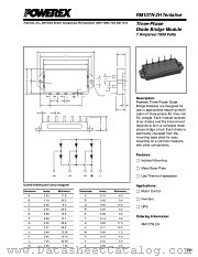 RM10TN-2H datasheet pdf Powerex Power Semiconductors