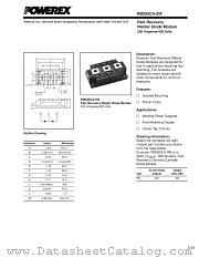 RM300CA-9W datasheet pdf Powerex Power Semiconductors
