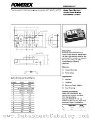 RM400HA-34S datasheet pdf Powerex Power Semiconductors