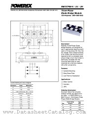 RM75TPM-H datasheet pdf Powerex Power Semiconductors