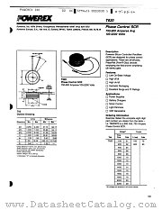 T8200875 datasheet pdf Powerex Power Semiconductors