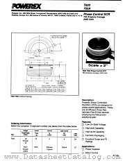 T820750A datasheet pdf Powerex Power Semiconductors