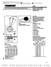 T9G00810 datasheet pdf Powerex Power Semiconductors