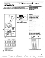 TA200816 datasheet pdf Powerex Power Semiconductors
