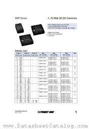 24IMP12-0505-7 datasheet pdf Power-One
