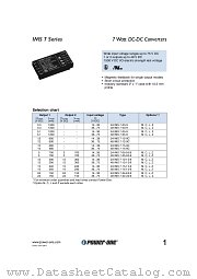 48IMS7-03-9 datasheet pdf Power-One