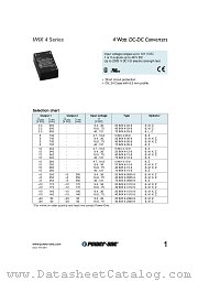 20IMX4-2424-9 datasheet pdf Power-One