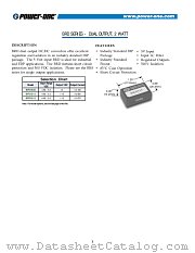 BRD515 datasheet pdf Power-One