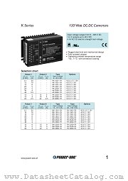FK1301-7R datasheet pdf Power-One