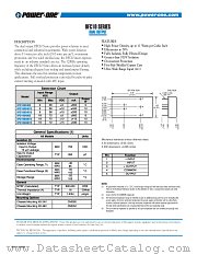 DFC10U24D5 datasheet pdf Power-One