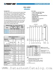 DFC25E48T3.3/12 datasheet pdf Power-One