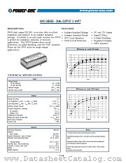 EWD1215 datasheet pdf Power-One