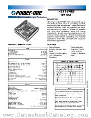 HES050ZD-A datasheet pdf Power-One