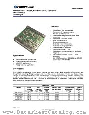 HHD25ZED datasheet pdf Power-One