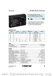LH2540-2 datasheet pdf Power-One