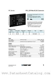 LPC1902-7D datasheet pdf Power-One