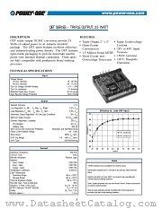 OET025ZGHH-A datasheet pdf Power-One
