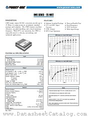 OWS4805 datasheet pdf Power-One