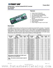 PLD08UDC datasheet pdf Power-One