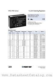 PSS249-7 datasheet pdf Power-One