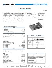 QBS100ZG-A datasheet pdf Power-One