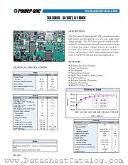 TKD12ZED-T datasheet pdf Power-One