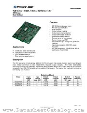 TLD25ZED datasheet pdf Power-One