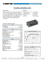 UPM503.3 datasheet pdf Power-One