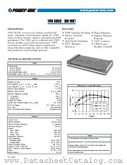 VWS250YK-A datasheet pdf Power-One