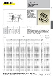 110-91-636-41-001 datasheet pdf Precid-Dip Durtal