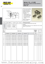 110-93-640-41-605 datasheet pdf Precid-Dip Durtal