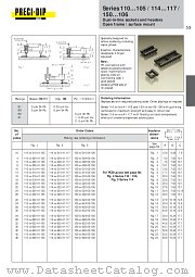 150-Z1-320-00-106 datasheet pdf Precid-Dip Durtal