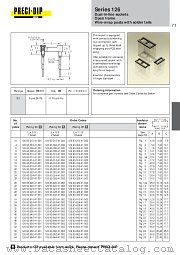 126-93-952-41-003 datasheet pdf Precid-Dip Durtal