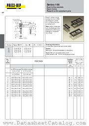 146-99-316-41-035 datasheet pdf Precid-Dip Durtal