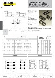 110-Z1-320-41-105161 datasheet pdf Precid-Dip Durtal