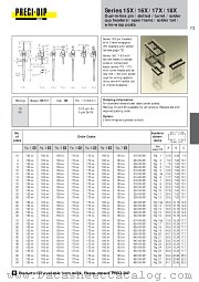 160-90-652-00-001 datasheet pdf Precid-Dip Durtal
