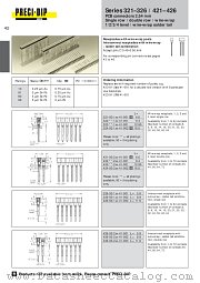 323-91-116-41-001 datasheet pdf Precid-Dip Durtal