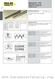 310-99-116-41-105 datasheet pdf Precid-Dip Durtal