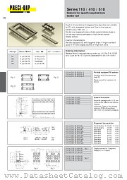 410-91-220-10-002 datasheet pdf Precid-Dip Durtal
