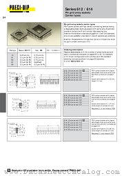 612-91-108-12-051-101 datasheet pdf Precid-Dip Durtal