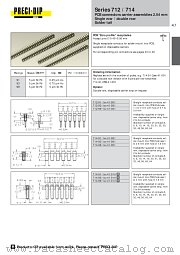 714-91-116-41-001 datasheet pdf Precid-Dip Durtal