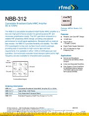 NBB-312 datasheet pdf Qorvo